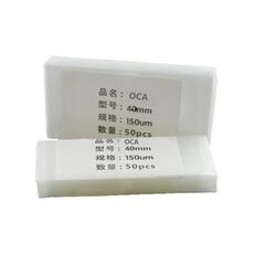 Pezzi di ricambio per iPhone, 50 PCS OCA adesivo otticamente chiaro per la serie di orologio Apple 4/5/6 40mm