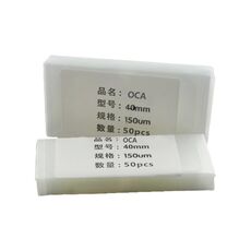 Pezzi di ricambio per iPhone, 50 PCS Adesivo ottico OCCA per Apple Watch Serie 4/5/6 44mm
