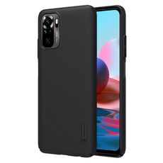 Per Xiaomi Redmi Nota 10 4G Nillkin Smalted-Convex Texture Texture Texture PC (nero)