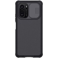Per Xiaomi Redmi K40 / K40 PRO / K40 Pro + Nillkin Black Mirror Pro Series Camshield Copertura intera Provabile resistente alla polvere Caso per PC antigraffio (nero)