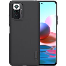 Per Xiaomi Redmi Nota 10 Pro / 10 Pro / 10 Pro Max Nilkin Smalted-Convex-Convex Texture PC Caso protettivo (nero)