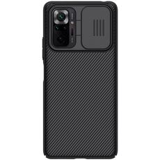 Per Xiaomi Redmi Nota 10 Pro / 10 Pro Max Nillkin Black Mirror Series Series PC Camshield Copertura completa Cassa resistente antigraffio resistente alla polvere (nero)