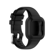Per Garmin Vivofit Jr3 Silicone Pure Color Watch Band (nero)