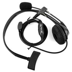 Microfono per cuffie PTT a 2 PIN Retevis TK per H-777 / RT-5R / RT-5RV / RT-B6