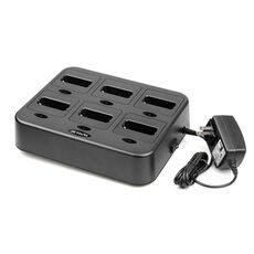 Retevis RTC22 Caricabatterie multifunzione a sei vie Talkie a sei vie per Retevis RT22, spina USA