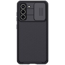 Per Samsung Galaxy S21 Fe 5g Nillkin Black Mirror PRO Series Camshield Copertura intera Cassa del telefono resistente ai graffi a prova di polvere (nero)