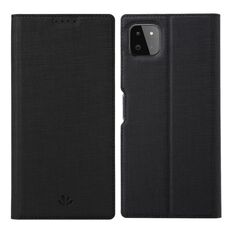 Per Samsung Galaxy A22 5G Vili DMX Series TPU antiurto + PU Cuoio magnetico Attrazione Magnetica Caso di flip orizzontale con slot e supporto per carte (nero)