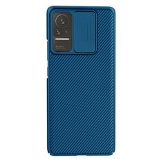 Per Xiaomi Civi Nillkin Black Mirror Series Camshield PC Cassa del telefono PC (blu)