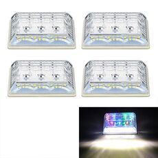 4 PCS ZS-6001 DC24V Auto / Truck Side Segnatore Lights Lulb Lampad (luce colorata)
