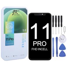Schermo LCD TFT JK per iPhone 11 Pro con assemblaggio completo del digitalizzatore