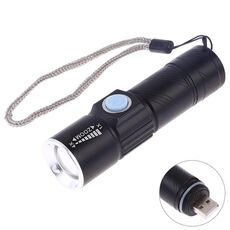 Torcia a LED ricaricabile ultra luminosa