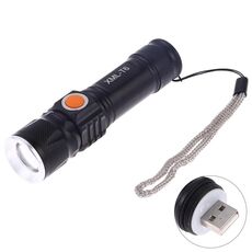 Torcia a LED ricaricabile ultra luminosa