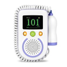 A100D digitale fetale doppler ultrasuoni suono rilevatore di battito cardiaco del bambino monitor ricaricabile prenatale tasca doppler fetale stetoscopio