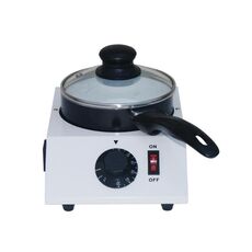 Macchina per sciogliere il cioccolato con termostato regolabile, macchina per sciogliere la cera, spina UE, dimensioni: 29x22x19 cm (bianco)