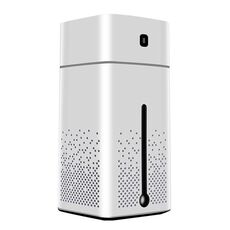Umidificatore ad ultrasuoni USB Diffusore di aromi di oli essenziali USB Purificatore di nebbia spray per luce notturna a LED, 1000 ml (bianco)