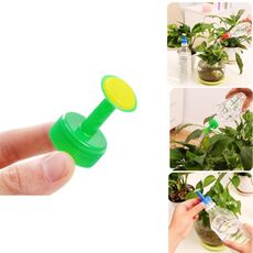 Ugello per bottiglia per irrigazione vaso da casa in plastica da 2 pezzi per strumenti per irrigazione con ugello per irrigatore da 3 cm (consegna a colori casuali)