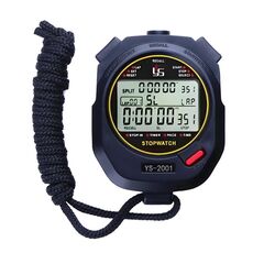 Ys millisecond stop whatch timer con allenamento arbitro stop watch, stile: ys2001 100 memoria