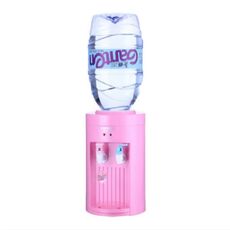 Distributore di acqua da tavolo portatile elettrico da 2,5 litri con macchina per bevande calde 220V (rosa)