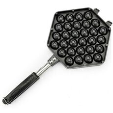 Stampo da forno antiaderente per uso domestico Stampo per uova QQ (nero)