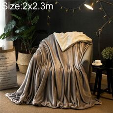 Inverno sofà della coperta del doppio spessore cachemire corallo Ofice Nap Blanket