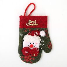 Decorazioni natalizie decorazioni per ristoranti coltello da regalo e guanti set da forchetta (pupazzo di neve)