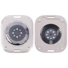 Per Apple Watch Series Ultra 1/2 49mm Copertura in vetro originale per alloggiamento posteriore (Argento)