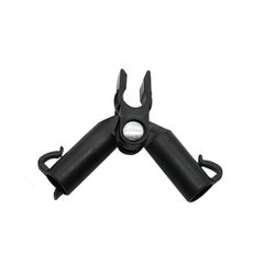 2 PCS verdure Fiori Serre Giardinaggio diritta Tubo Arch tubo Pilastro di plastica Assembly Tubo