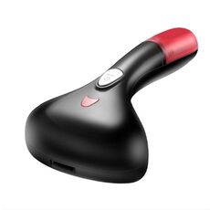 Ferro da stiro a vapore per indumenti da stiro portatile da 1500 W, tipo di spina: spina da 230 V UK (nera)