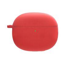 Per Redmi Buds4 Pro Custodia protettiva per auricolari in silicone con moschettone D (rosso)