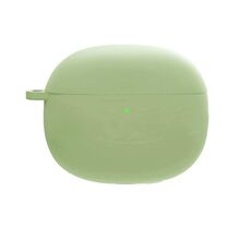 Per Redmi Buds4 Pro Custodia protettiva per auricolari in silicone con moschettone D (verde)