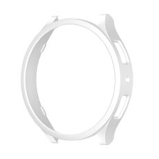 Custodia protettiva per orologio PC semi-inclusa per Samsung Galaxy Watch 6 44 mm (bianca)