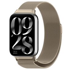 Per cinturino in maglia di acciaio magnetico Xiaomi Mi Band 8 Pro Milan (colore Starlight)