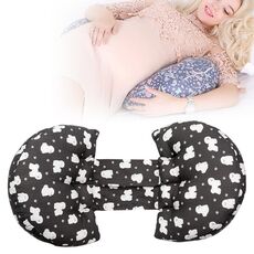 Cuscino multifunzionale a forma di U per donne incinte (orso carino)