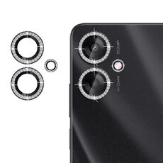 Per Redmi 13C 5G Klebol - Protezione per obiettivo fotocamera individuale con anello di diamanti (nero)