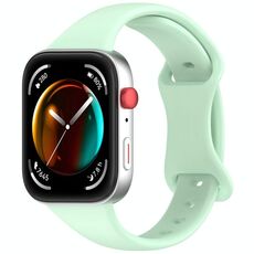 Cinturino in silicone con fibbia a farfalla per Huawei Watch Fit 4 Slim (verde menta)
