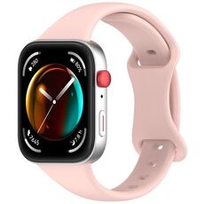 Cinturino in silicone con fibbia a farfalla per Huawei Watch Fit 4 Slim (rosa chiaro e arancione)