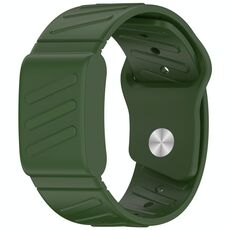 Per cinturino in silicone testurizzato WHOOP 4.0 (verde militare)