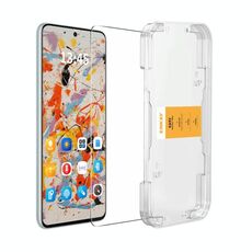 Per OnePlus 13T ENKAY Pellicola in vetro temperato di facile installazione, 0,18 mm, supporta lo sblocco a ultrasuoni.