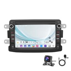 Schermo orizzontale da 7 pollici Android Navigatore per auto Bluetooth Lettore MP5, per Renault / Captur / Symbol, Memoria: 2+64 GB (standard + telecamera AHD + microfono)