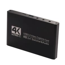Scheda di acquisizione video HD USB 3.0, telecamera 4K, registrazione in diretta di giochi per computer