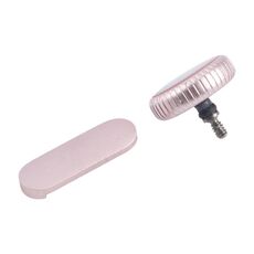 Per Apple Watch Series 9 41mm / 45mm LTE Versione Watch Crown Nut / Set pulsante di accensione (Rosa)