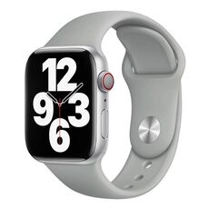 Cinturino sportivo in silicone tinta unita xDfind per Apple Watch 42 mm / 41 mm / 40 mm / 38 mm (grigio chiaro)