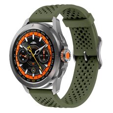 Cinturino in silicone xDfind da 20 mm (verde militare)