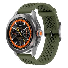 Cinturino in silicone xDfind da 22 mm (verde militare)