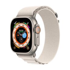 Cinturino per Apple Watch 46 mm / 49 mm / 45 mm / 44 mm xDfind Aline Nylon Loop Watch Band (Starlight)
