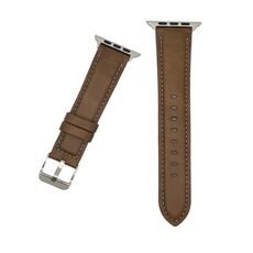 Cinturino per Apple Watch 46mm / 49mm / 45mm / 44mm xDfind Crazy Horse Texture Leather Watch Band (marrone)