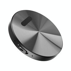 JNN A6 Registratore magnetico portatile intelligente con intelligenza artificiale, supporta il controllo tramite app, memoria: 8 GB (nero)