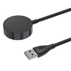 Cavo di ricarica magnetico in lega di alluminio xDfind per Samsung Galaxy Watch 7/6/5, porta: USB-A (nero)