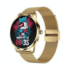 H77 1,43 pollici Schermo AMOLED Orologio intelligente per salute e fitness IP67 Impermeabile Supporto chiamate BT (Oro)