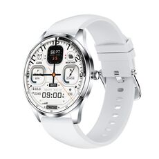 H77 1,43 pollici Schermo AMOLED Orologio intelligente per salute e fitness IP67 Impermeabile Supporto chiamate BT (Bianco)